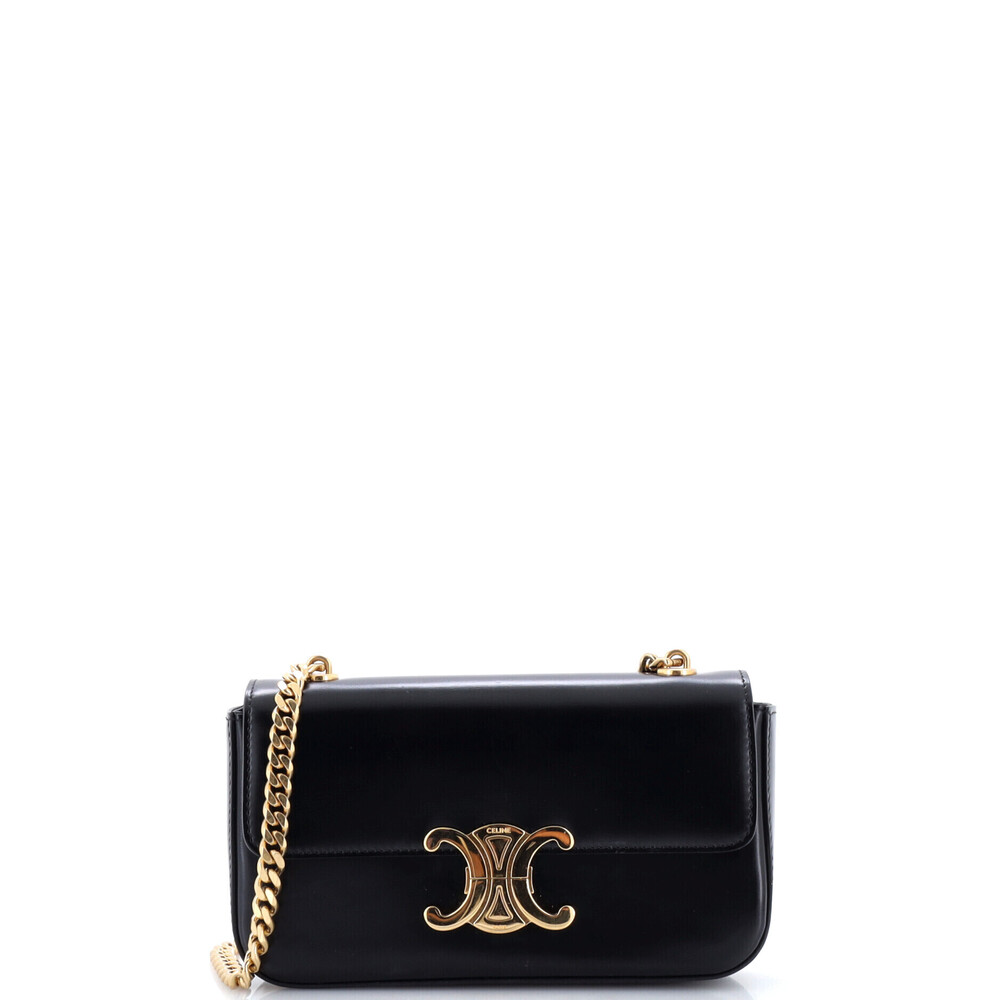 Celine Small Triomphe Chain Shoulder Bag
